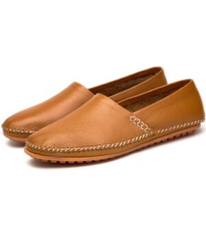 Authentieke leren loafers in Italiaanse stijl voor heren