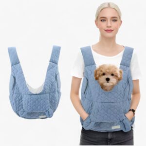 PetVoyager | Extra Ruime Draagtas – Comfortabel, Waterdicht & Windbestendig - €25 : PetVoyager | Extra Ruime Draagtas – Comfortabel, Waterdicht & Windbestendig in blauw M van Pantinoshop