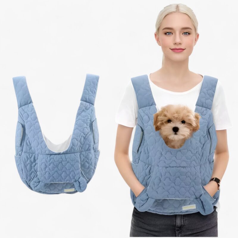 PetVoyager | Extra Ruime Draagtas – Comfortabel, Waterdicht & Windbestendig - €25 : PetVoyager | Extra Ruime Draagtas – Comfortabel, Waterdicht & Windbestendig in blauw M van Pantinoshop
