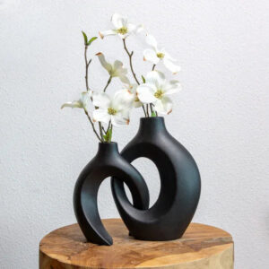 Gleora - Gevlochten Bloemenvaas