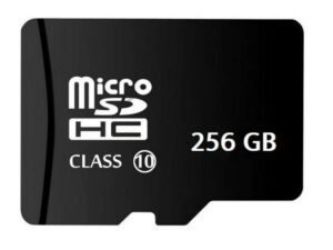 256 GB Micro SD Kaart Class 10 met SD Adapter